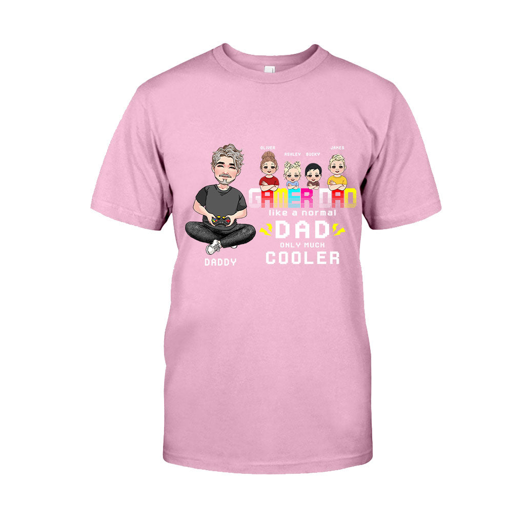 Papa Gamer - T-shirt et sweat à capuche personnalisés pour jeux vidéo