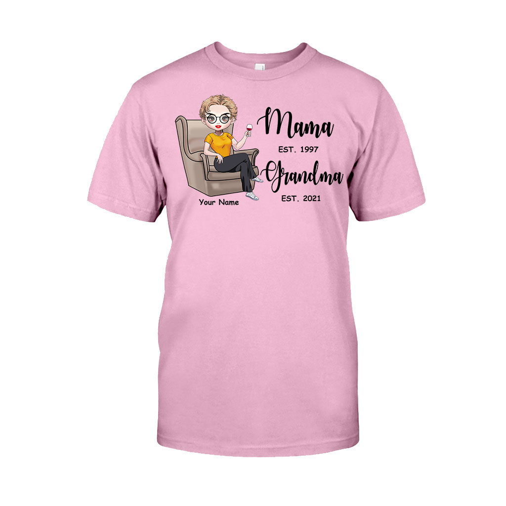 T-shirt et sweat à capuche personnalisés « Maman Est, Grand-mère Est » pour la fête des mères