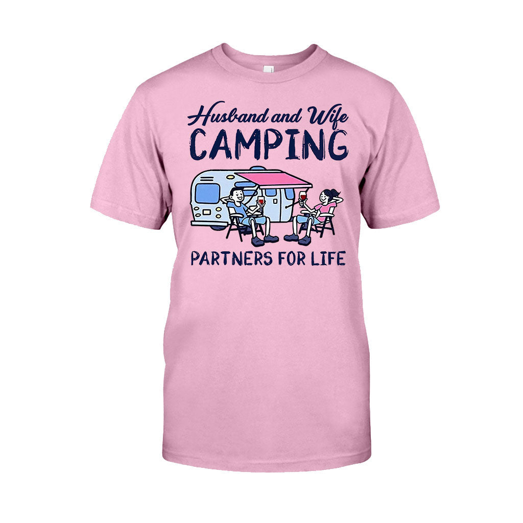 Couple de campeurs pour la vie - T-shirt et sweat à capuche de camping 112021