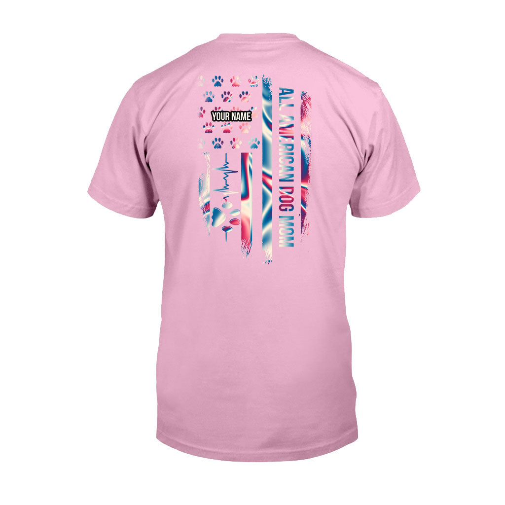 Fière maman de chien - T-shirt et sweat à capuche personnalisés pour la fête de l'Indépendance