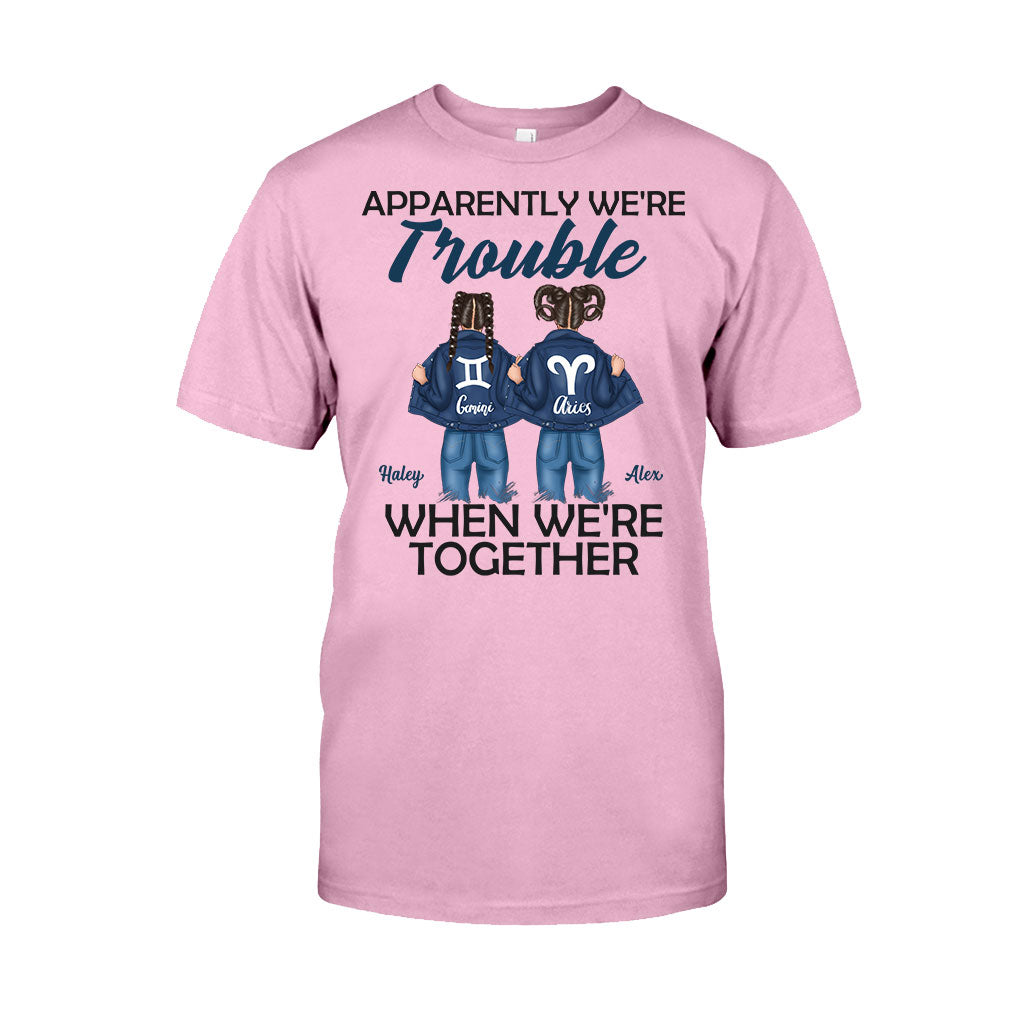 Trouble Together - T-shirt et sweat à capuche personnalisés pour meilleures amies