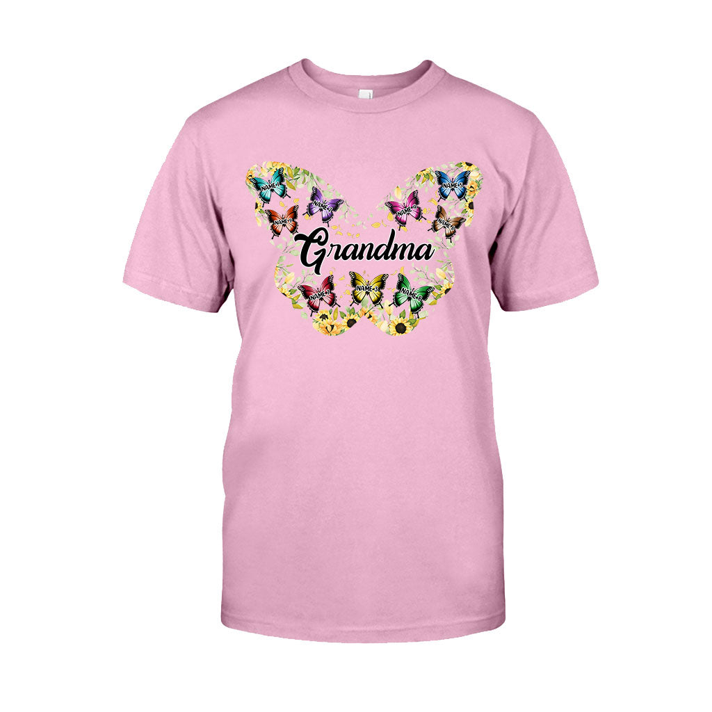 On t'aime - T-shirt et sweat à capuche personnalisés pour grand-mère