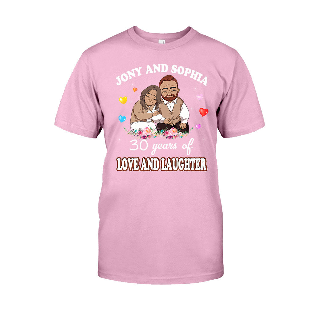 Je t'aimerai toujours - T-shirt et sweat à capuche personnalisés pour couples