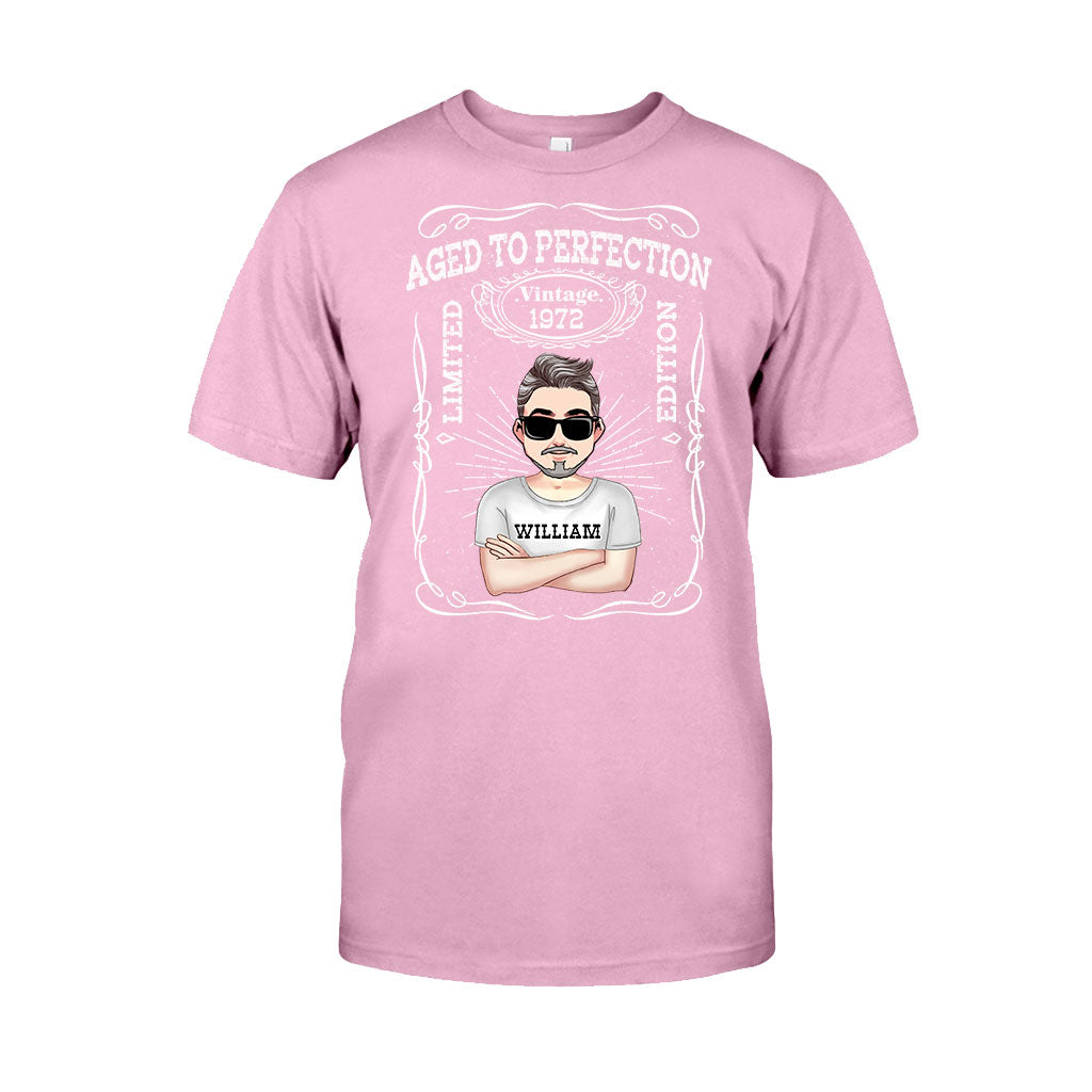 Vieilli à la perfection - T-shirt et sweat à capuche d'anniversaire personnalisés