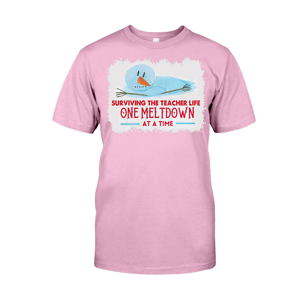 Une crise à la fois - T-shirt et sweat à capuche personnalisés pour enseignants