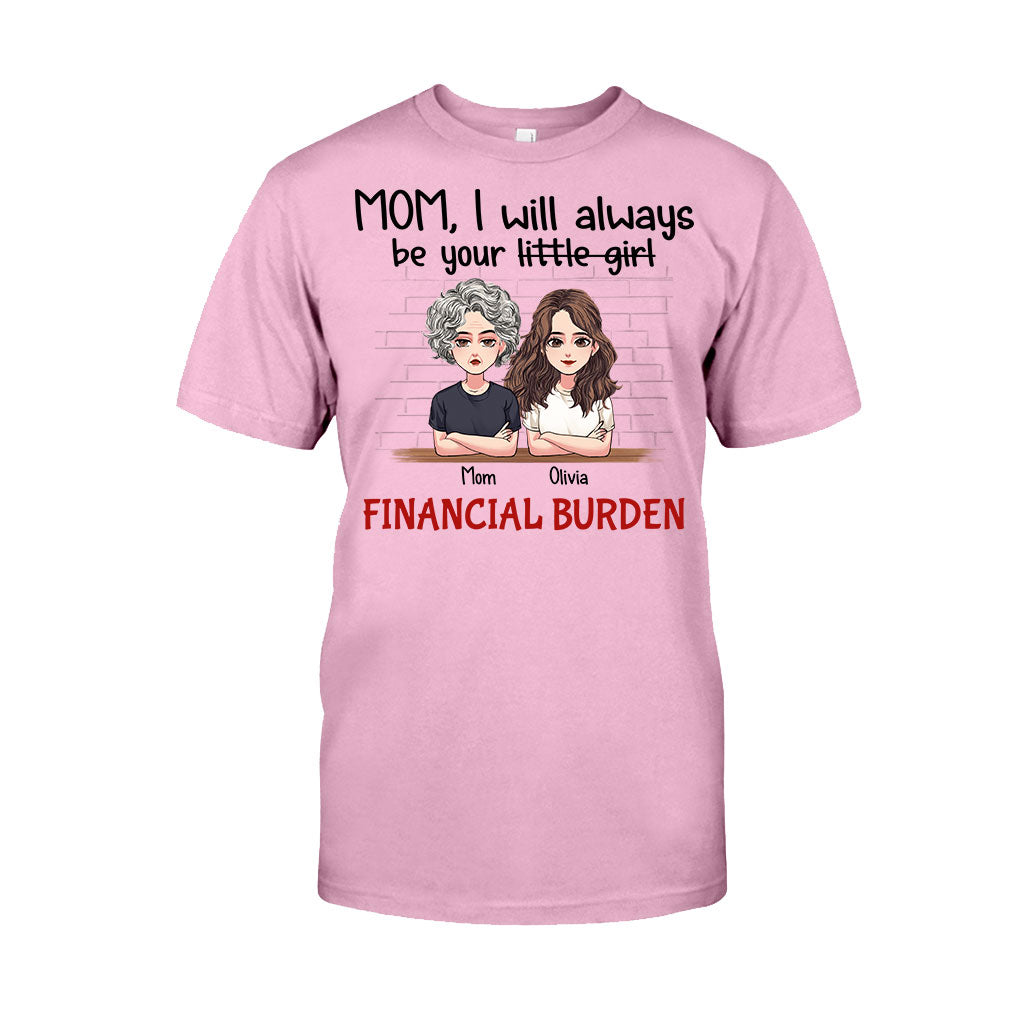 Je serai toujours ta petite fille - T-shirt et sweat à capuche personnalisés pour la fête des mères