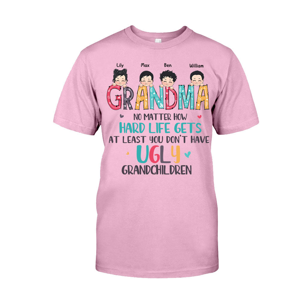 Peu importe les difficultés de la vie - T-shirt et sweat à capuche personnalisés pour la fête des mères et pour grand-mère