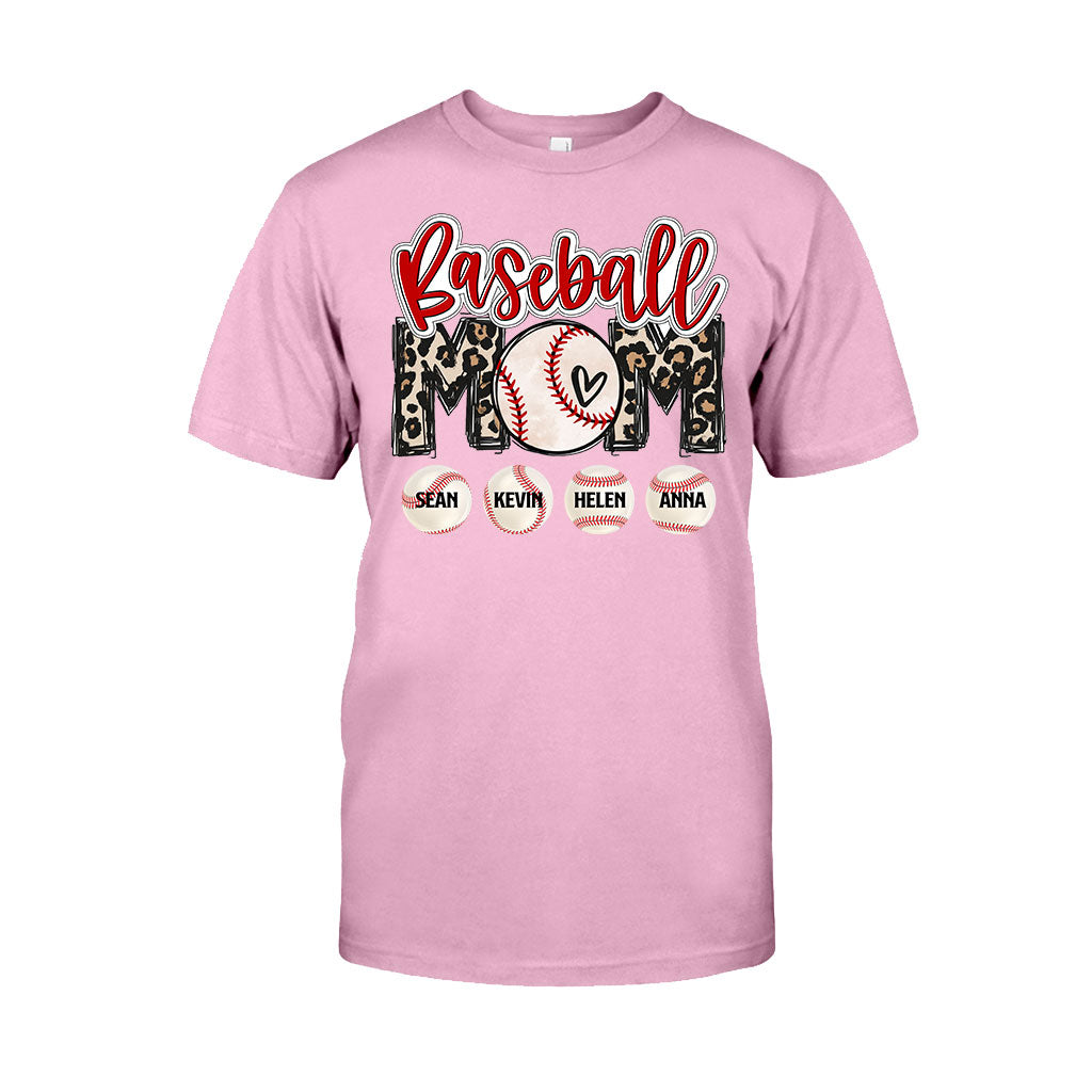 Baseball Mom - Personalized Baseball T-shirt and Hoodie