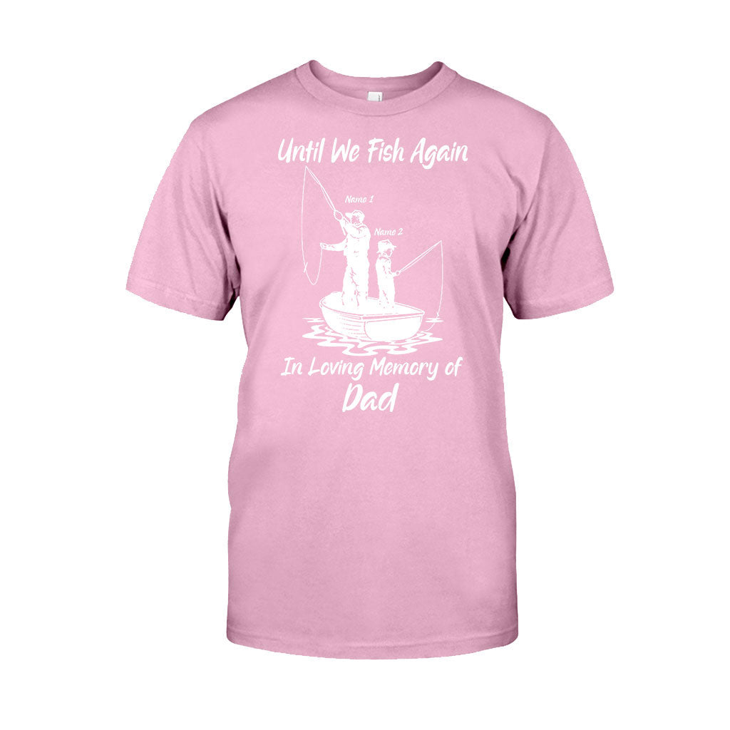 En attendant la prochaine partie de pêche - T-shirt et sweat à capuche personnalisés pour la fête des pères