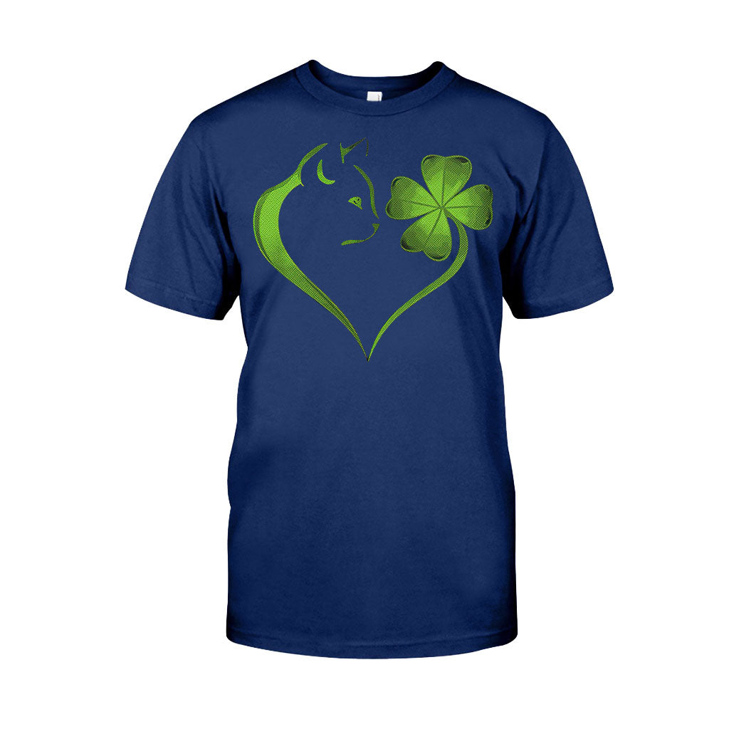 T-shirt et sweat à capuche Cat Heart Irish 0119