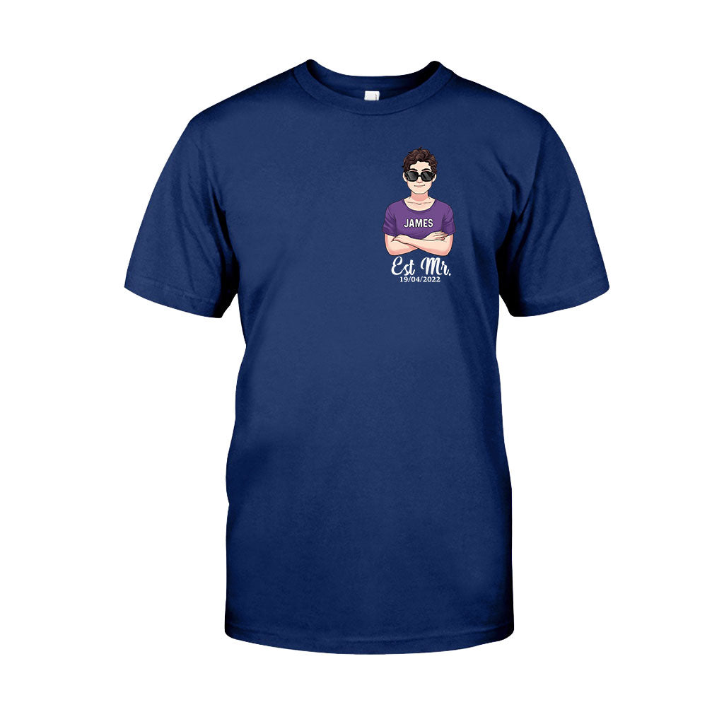 Monsieur et Madame - T-shirt et sweat à capuche personnalisés pour couples