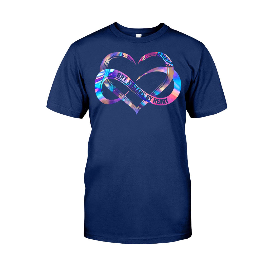 Pas sœurs de sang, mais sœurs de cœur - T-shirt et sweat à capuche personnalisés pour meilleures amies