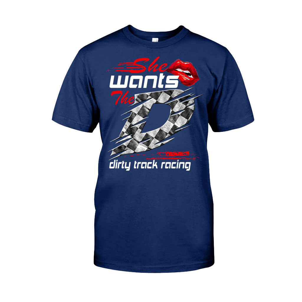 She Wants The D - Personalized Racing T-shirt and Hoodie