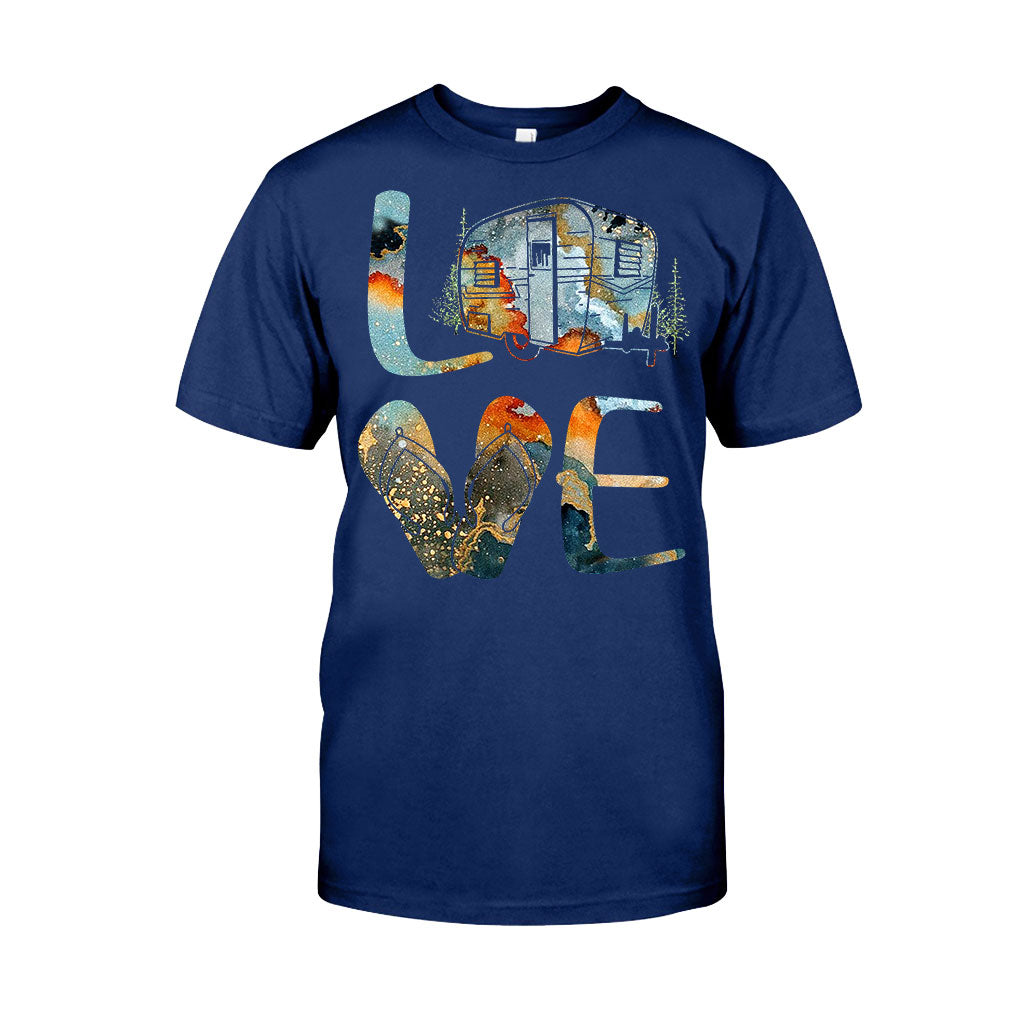 Love - Camping T-shirt and Hoodie 112021