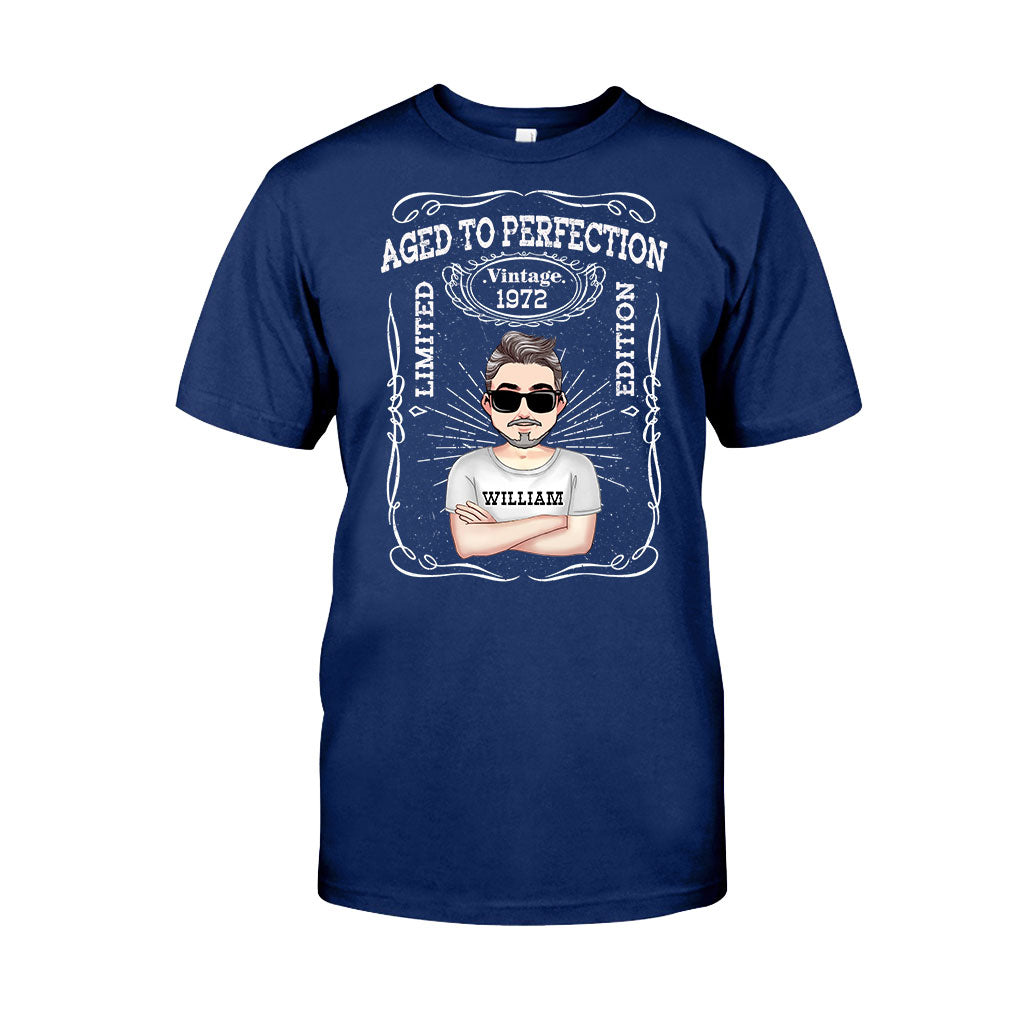 Vieilli à la perfection - T-shirt et sweat à capuche d'anniversaire personnalisés