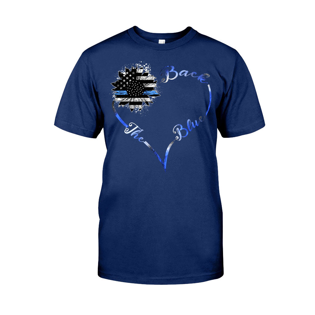 Ligne bleue - T-shirt et sweat à capuche pour policier 062021