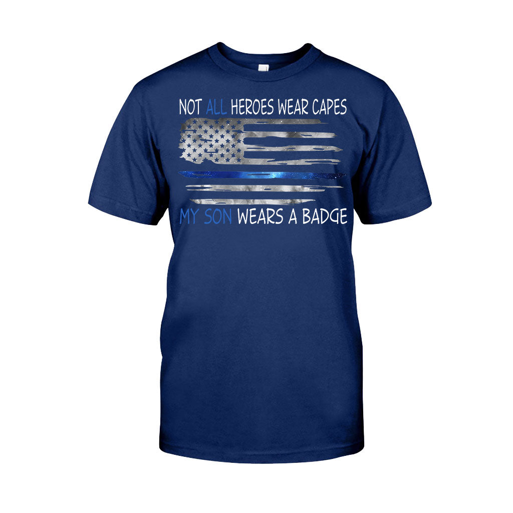 Not All Heroes Wear Capes - Police Officer T-shirt And Hoodie 062021