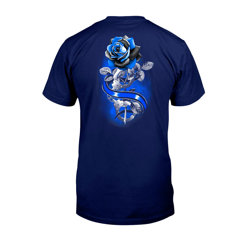 T-shirt et sweat à capuche Blue Rose - Policier 062021