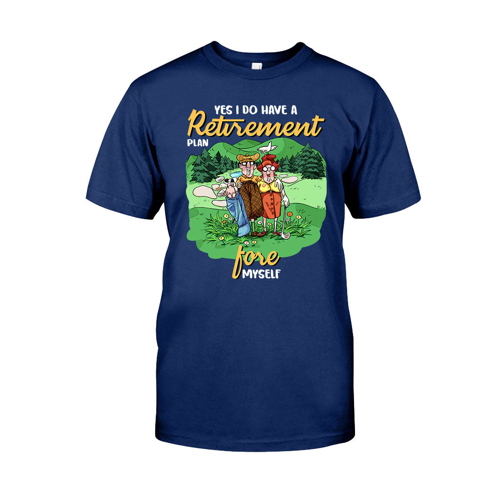 Oui, j'ai un plan de retraite - T-shirt et sweat à capuche de golf
