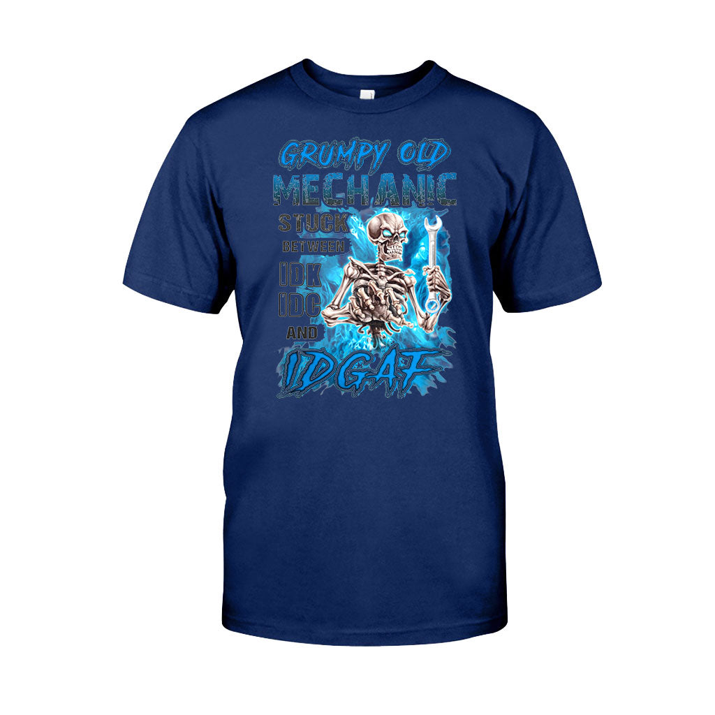 T-shirt et sweat à capuche « Grumpy Old Mechanic » (112021)