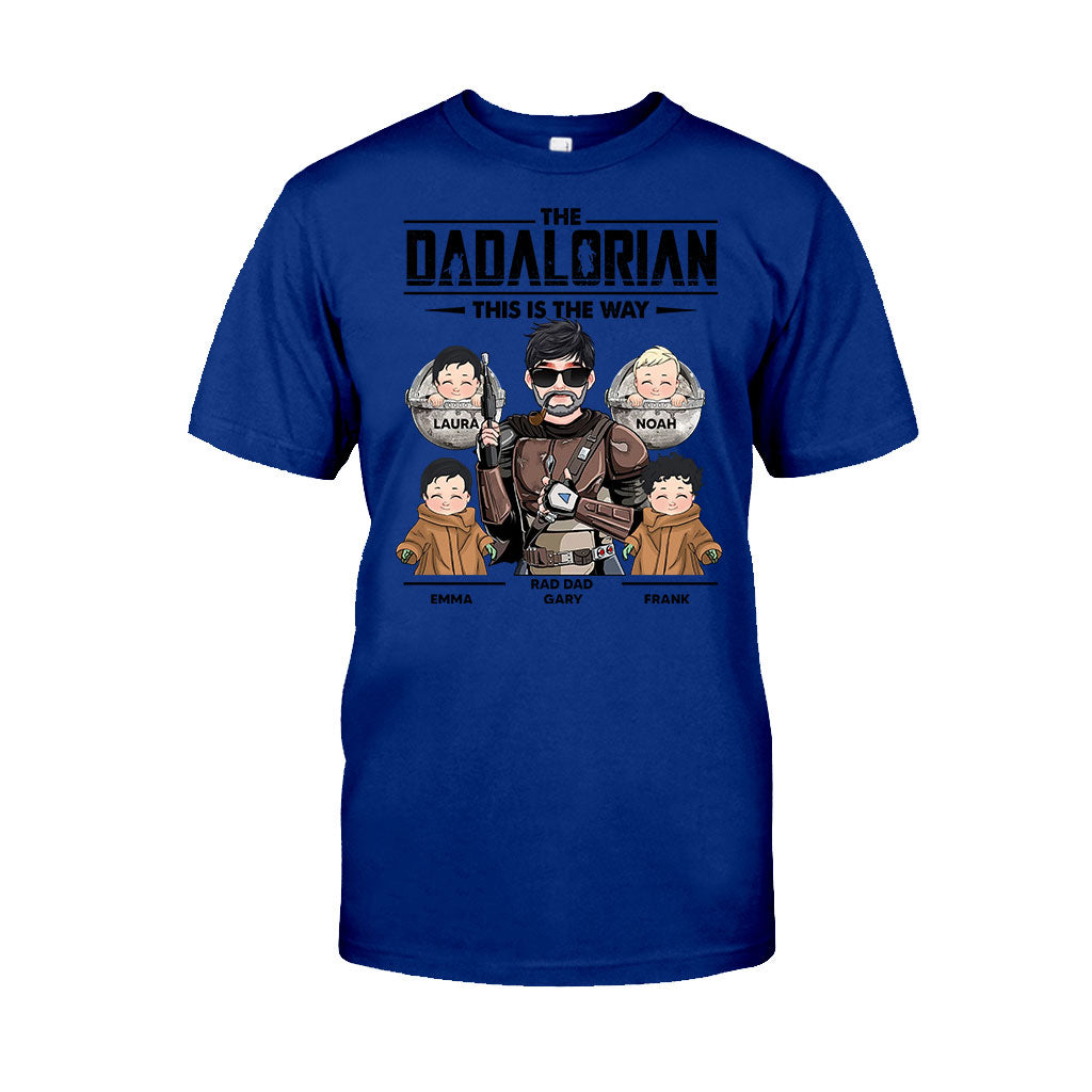 C'est comme ça que Dadalorian Mamalorian - T-shirt et sweat à capuche personnalisés pour papa