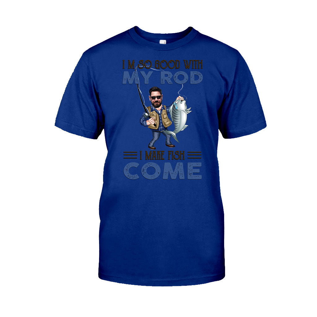 I'm So Good With My Rod - Personalized Fishing T-shirt and Hoodie