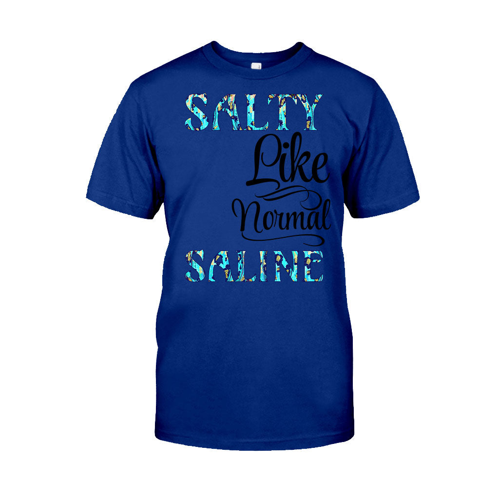 Solution saline salée - T-shirt et sweat à capuche personnalisés pour infirmières