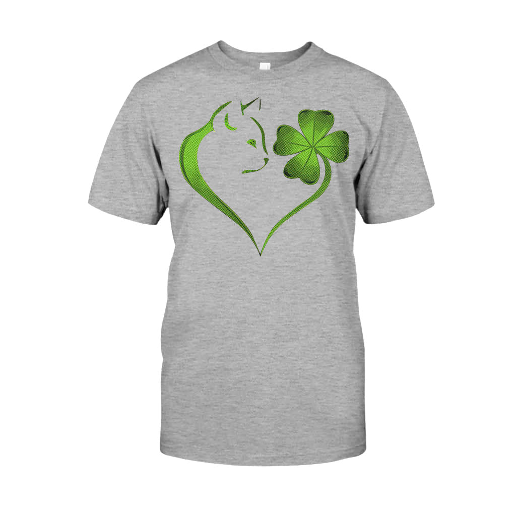 T-shirt et sweat à capuche Cat Heart Irish 0119