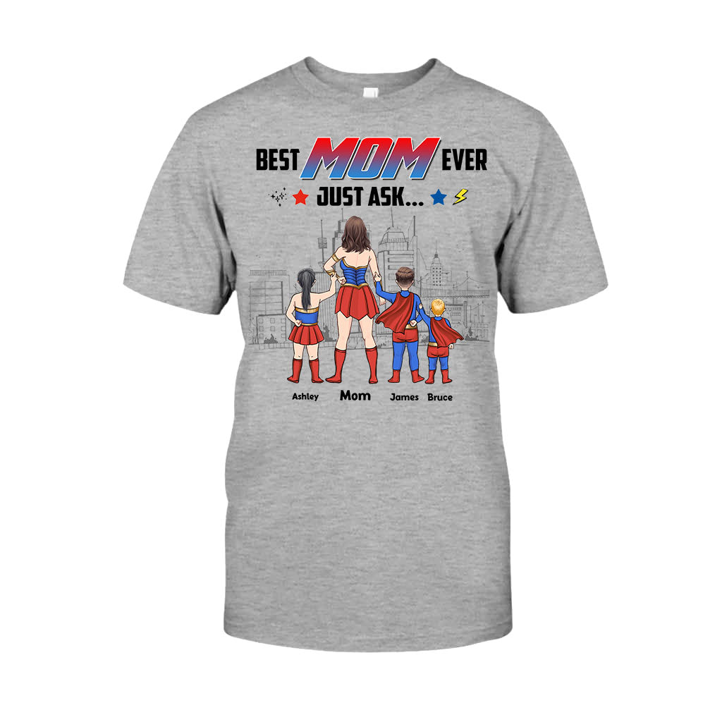 Supermaman - T-shirt et sweat à capuche personnalisés pour maman