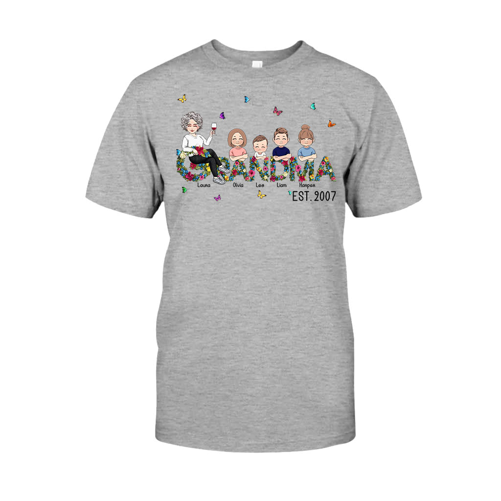Grand-mère depuis toujours - T-shirt et sweat à capuche personnalisés pour la fête des mères
