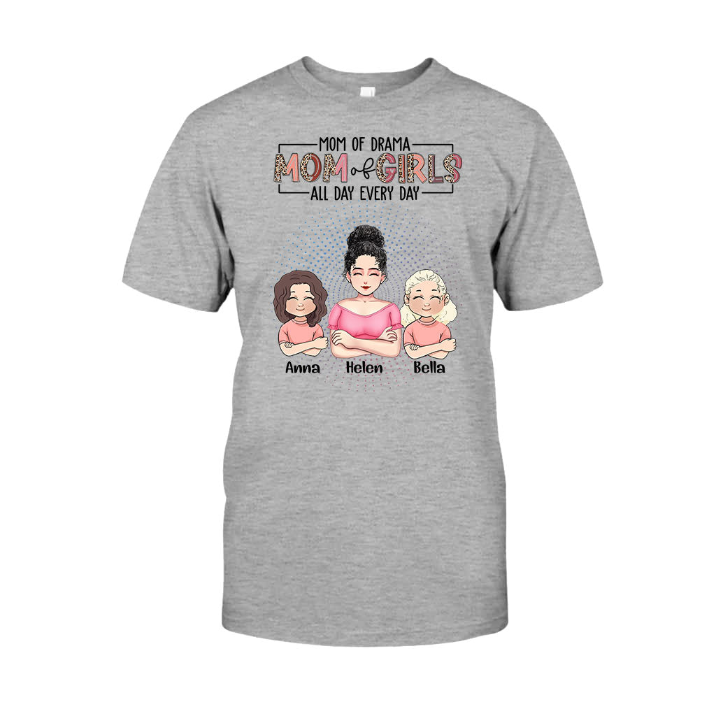 Mode maman toute la journée - T-shirt et sweat à capuche personnalisés pour la fête des mères