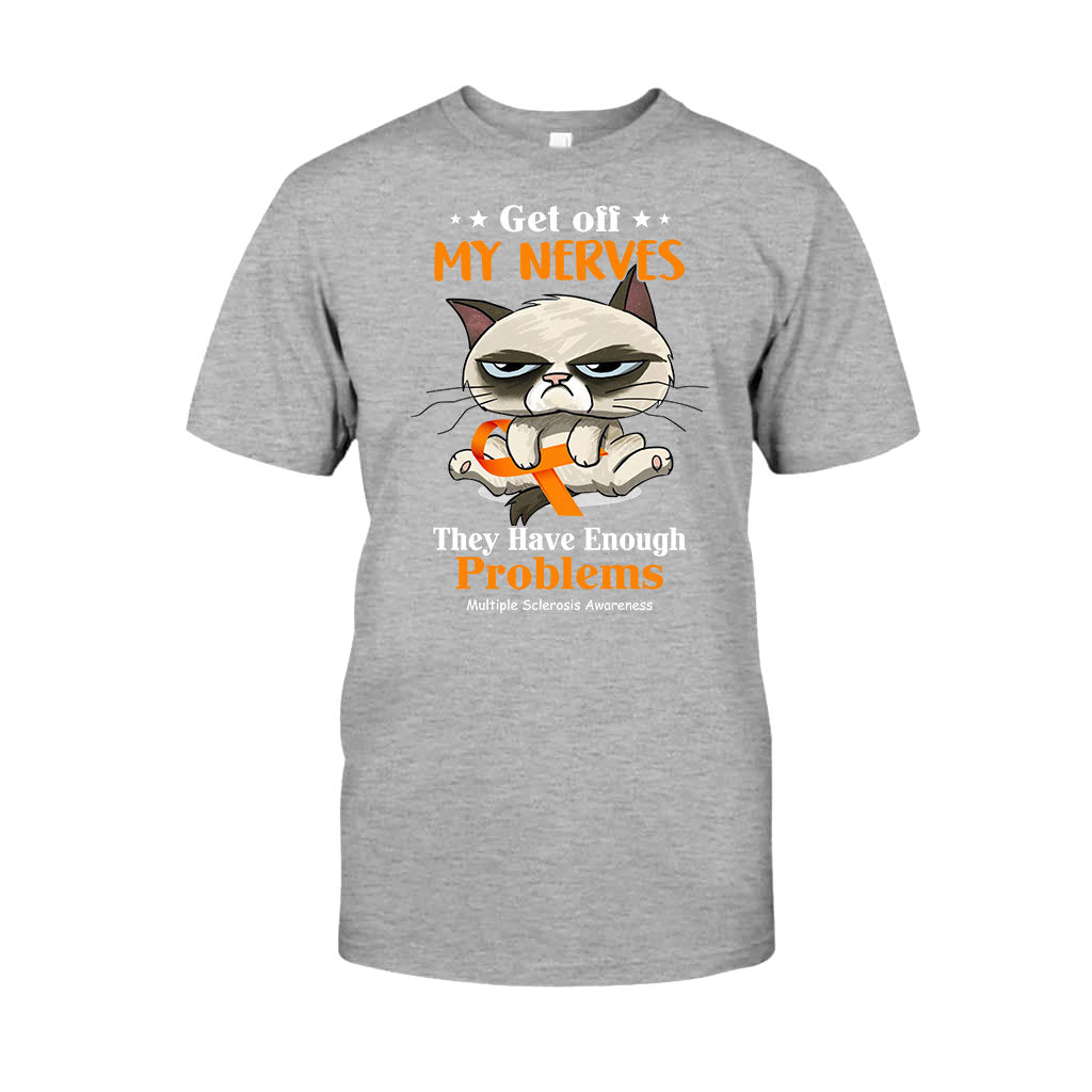 Laissez-moi tranquille ! – T-shirt et sweat à capuche de sensibilisation à la sclérose en plaques 092021