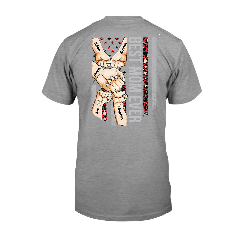 Meilleure maman du monde - T-shirt et sweat à capuche personnalisés pour la fête des mères