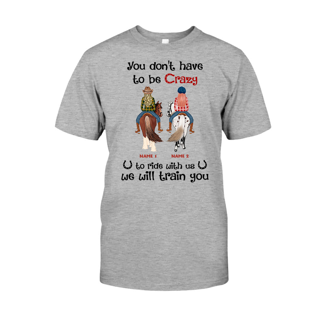 Nous sommes comme une toute petite bande - T-shirt et sweat à capuche personnalisés avec un cheval