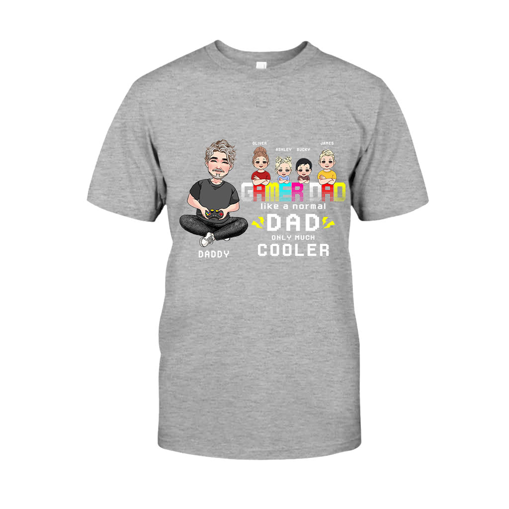 Papa Gamer - T-shirt et sweat à capuche personnalisés pour jeux vidéo