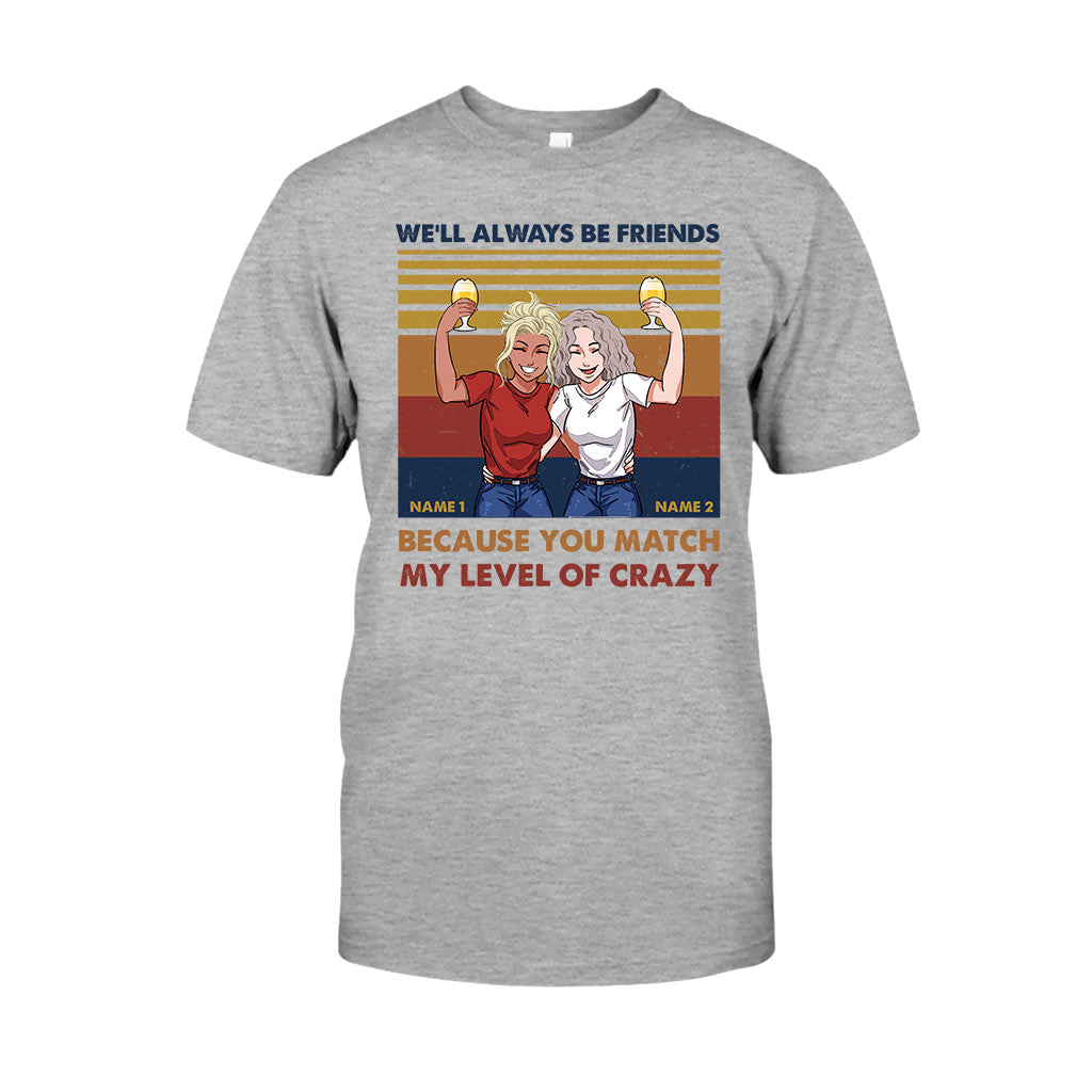 On est plus que des meilleures amies, on est comme une toute petite bande ! – T-shirt et sweat à capuche personnalisés