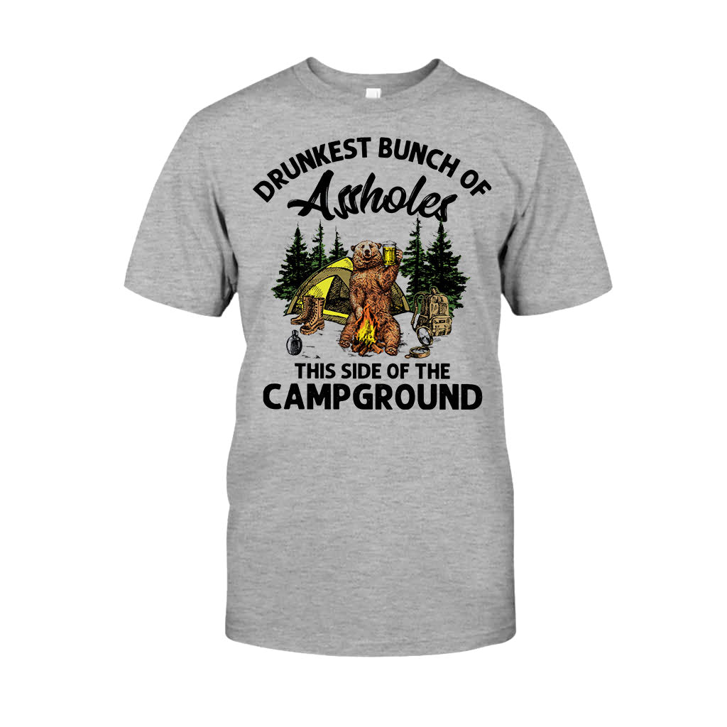 La bande la plus ivre du camping - T-shirt et sweat à capuche de camping 112021