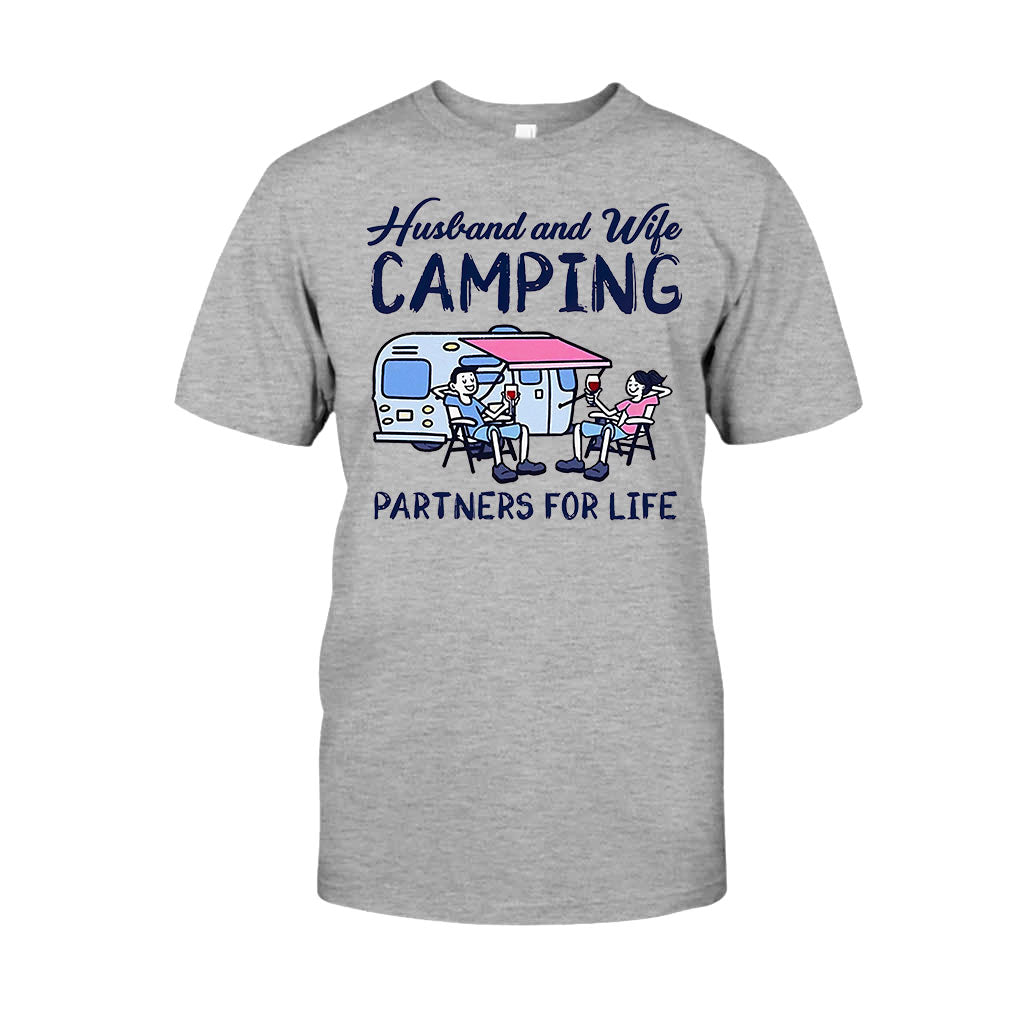 Couple de campeurs pour la vie - T-shirt et sweat à capuche de camping 112021
