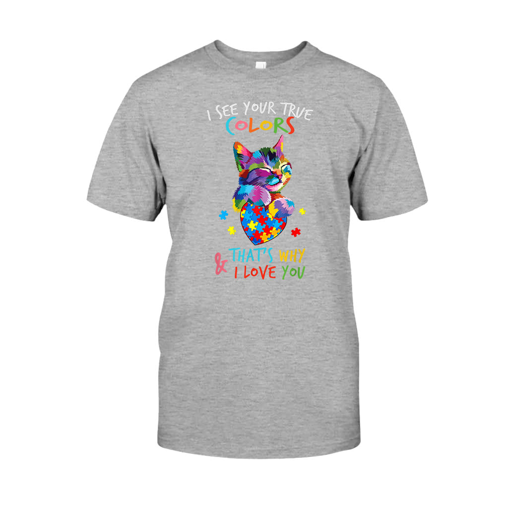 J'aime une personne autiste - T-shirt et sweat-shirt de sensibilisation à l'autisme 112021