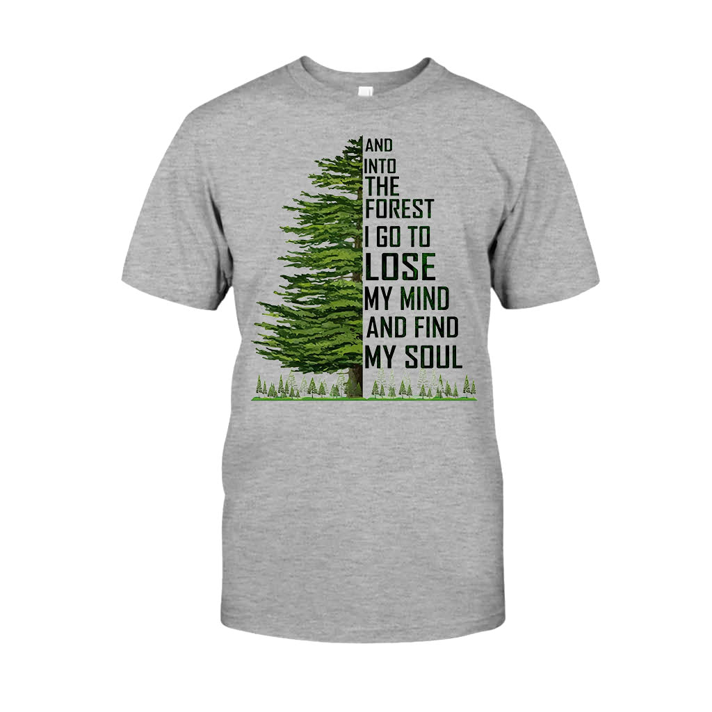 Et je m'enfonce dans la forêt - T-shirt et sweat à capuche de camping 112021