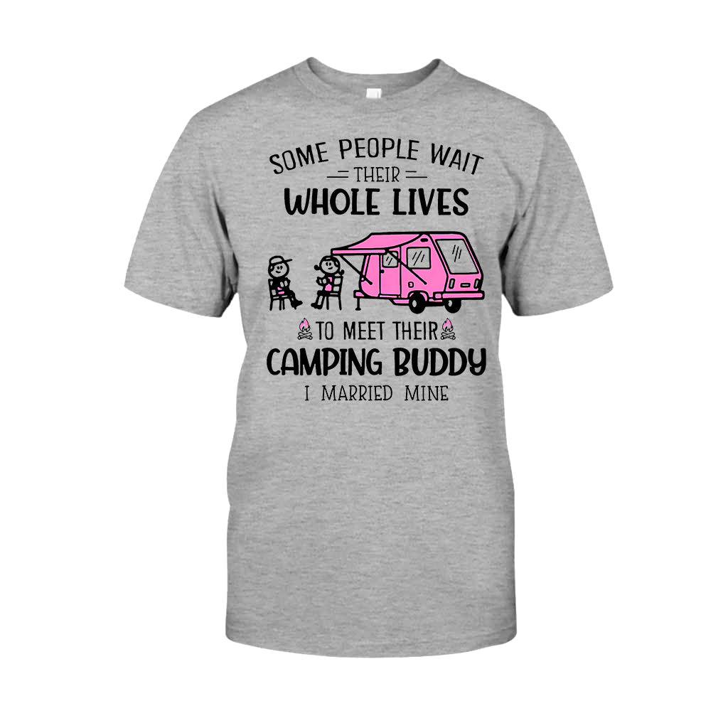 Certaines personnes attendent toute leur vie - T-shirt et sweat à capuche Camping 112021