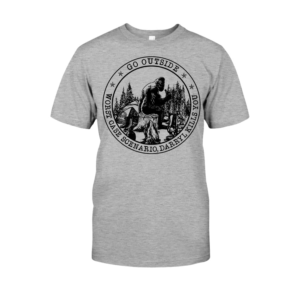 Go Outside - T-shirt et sweat à capuche de camping 112021