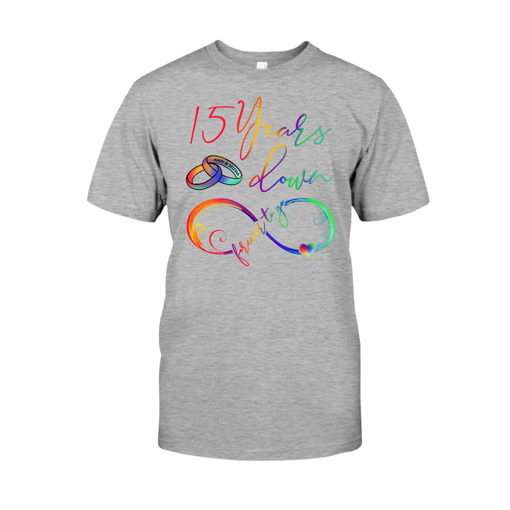 Forever To Go - Personalized Couple T-shirt and Hoodie