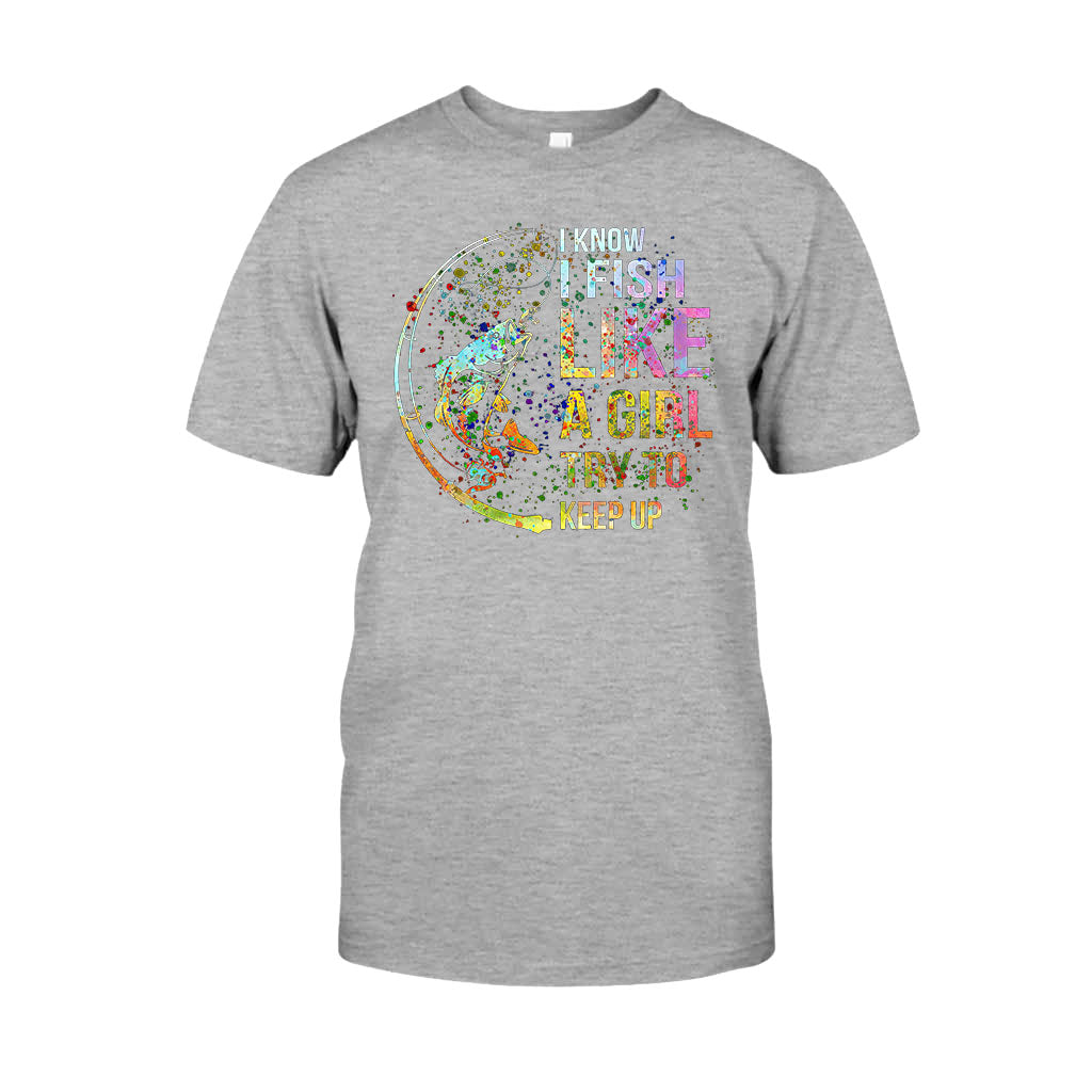 Essayez de suivre le rythme - T-shirt et sweat à capuche de pêche 112021