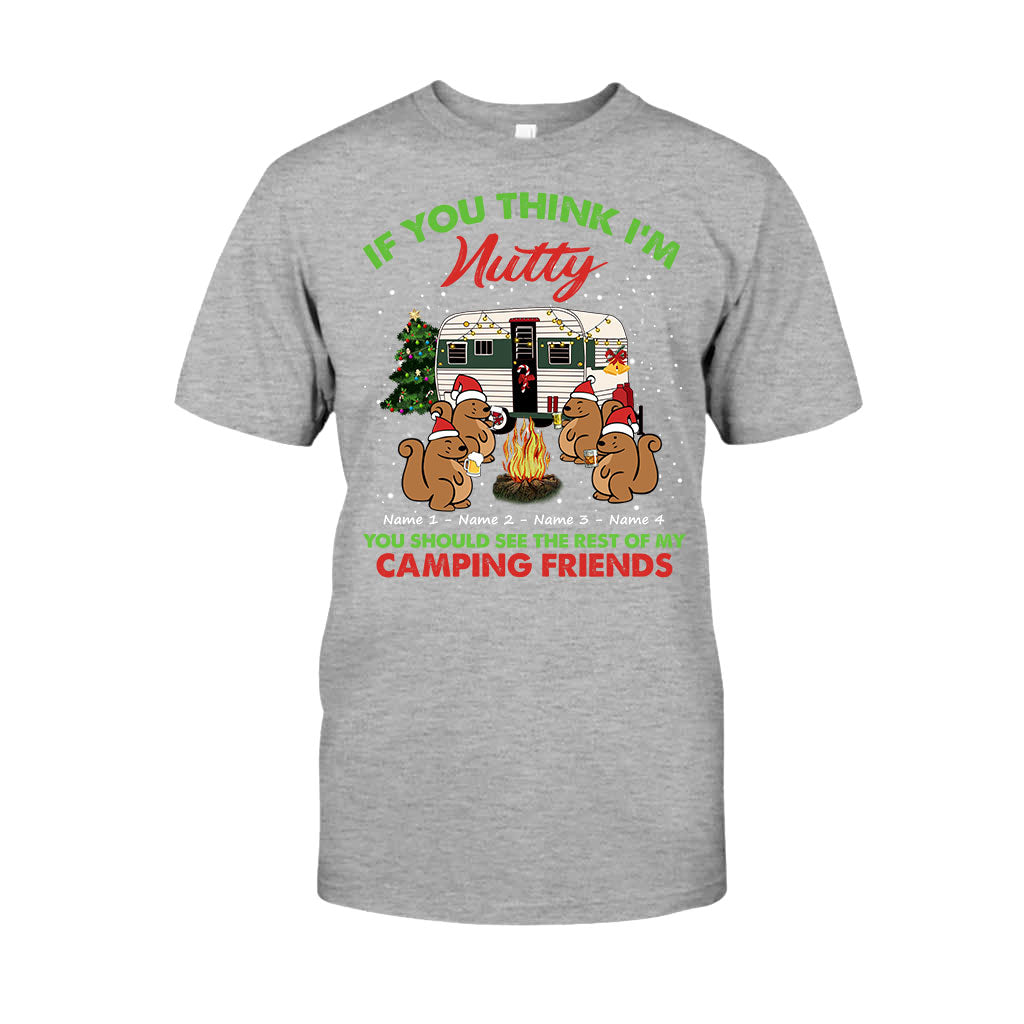 Si vous pensez que je suis fou, vous devriez voir mes autres amis campeurs ! – T-shirt et sweat à capuche personnalisés pour Noël