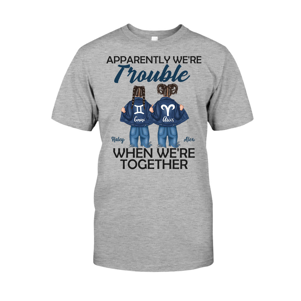 Trouble Together - T-shirt et sweat à capuche personnalisés pour meilleures amies