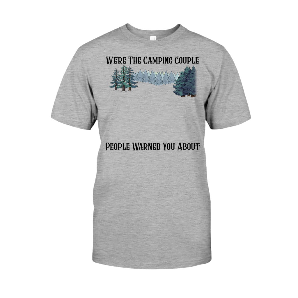We're The Camping Couple - Personalized T-shirt and Hoodie