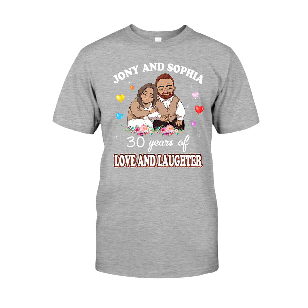 Je t'aimerai toujours - T-shirt et sweat à capuche personnalisés pour couples