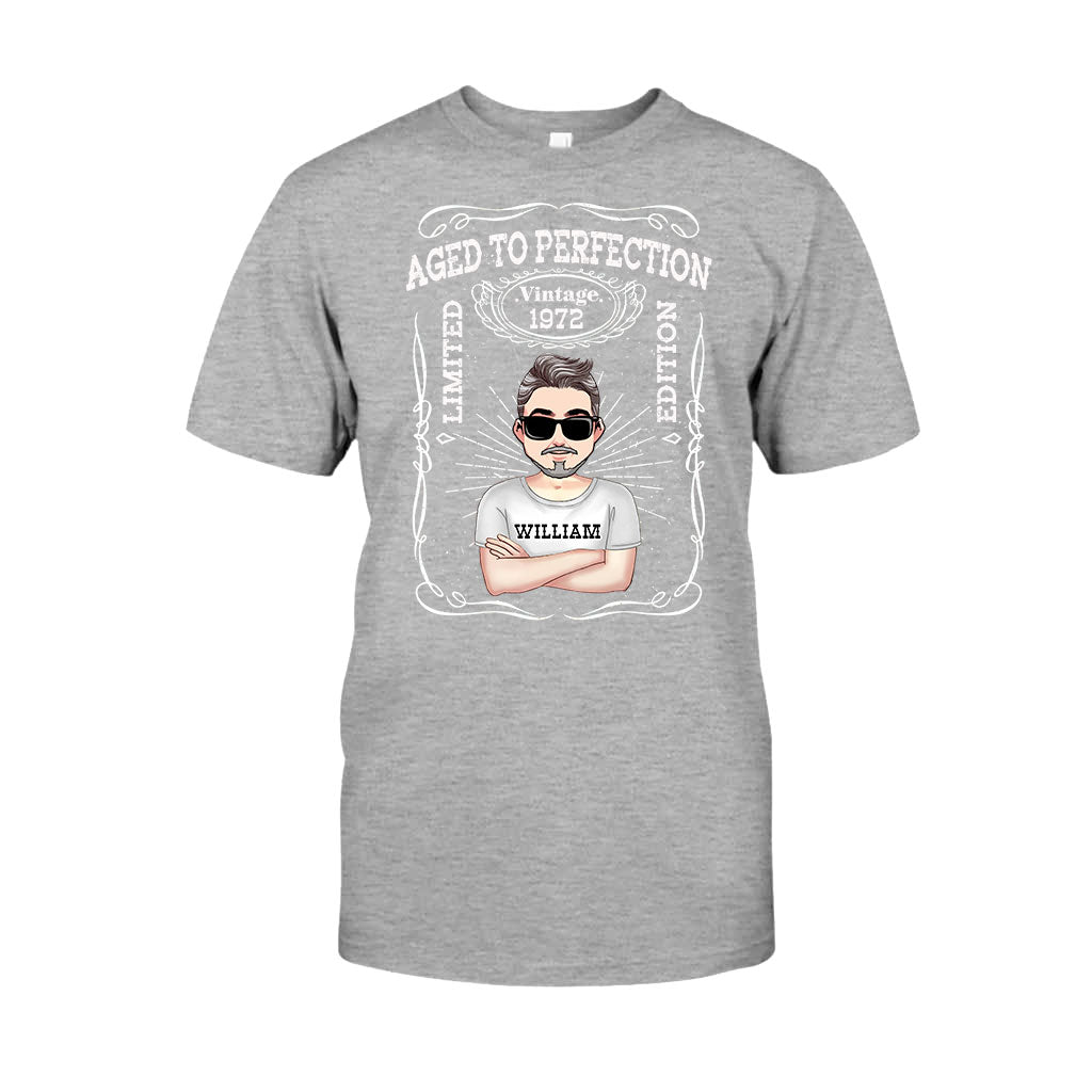Vieilli à la perfection - T-shirt et sweat à capuche d'anniversaire personnalisés