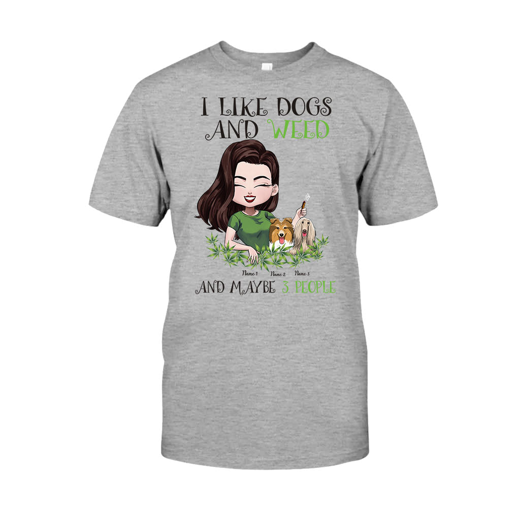 I Like Dogs - Personalized Dog T-shirt and Hoodie